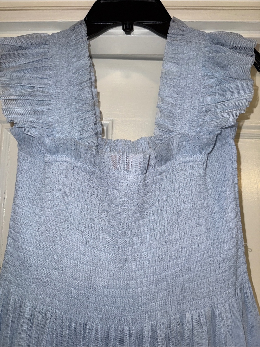 Hill House Tulle Ellie Nap Dress Light Blue collectors edition size small - Picture 4 of 6